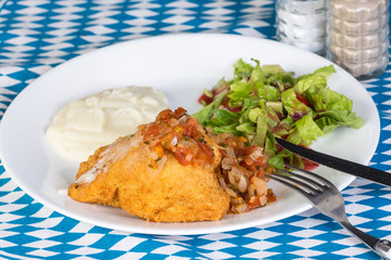 Lemon Chicken Cordon Bleu