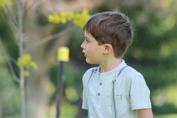 Famille et expression d'enfant
