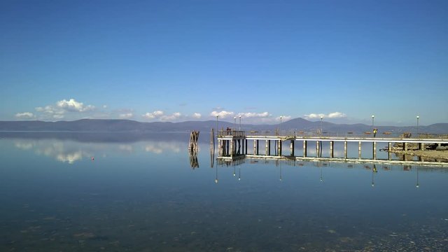 Bracciano Lake At Anguillara Sabazia
