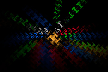 computer generated images, closeup of photo