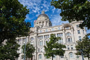 Naklejka premium Port of Liverpool Building