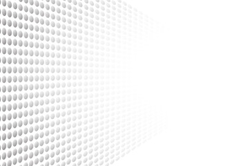 Vector : Abstract gray circles on white background