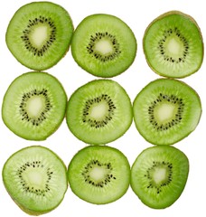 Sliced kiwi