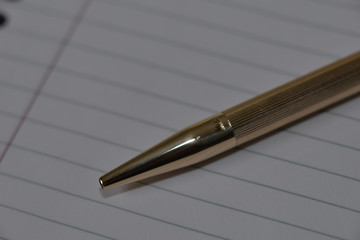 Solid Gold Pen