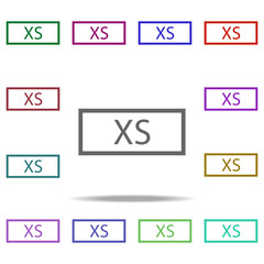 extra small icon. Elements of laundry in multi color style icons. Simple icon for websites, web design, mobile app, info graphics