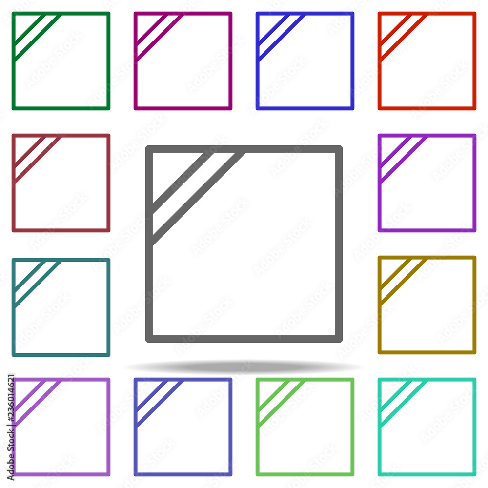 Poster dry icon. elements of laundry in multi color style icons. simple icon for websites, web design, mobi