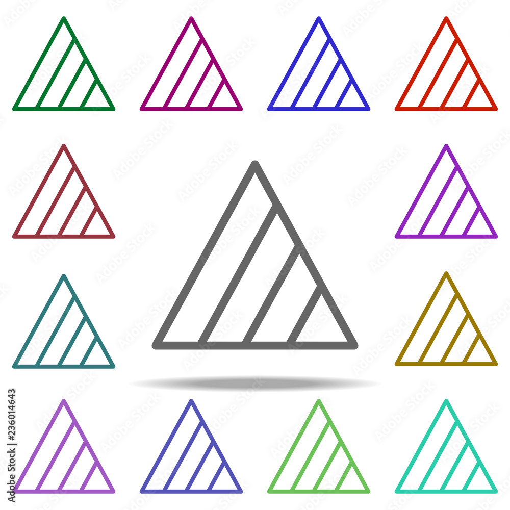 Aufkleber non chlorine icon. elements of laundry in multi color style icons. simple icon for websites, web des