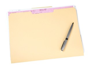 File Folder with Documents