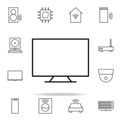 monitor PC icon. internet things icons universal set for web and mobile