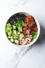 ahi poke bowl