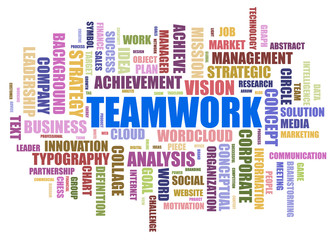 Teamwork Word Cloud