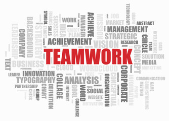 Teamwork Word Cloud
