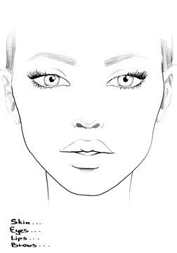 Female Face Sketch Images – Browse 131,349 Stock Photos, Vectors, and Video  | Adobe Stock