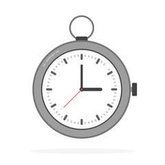 Clock flat icon. World time concept. Business background. Internet marketing. Daily infographic.