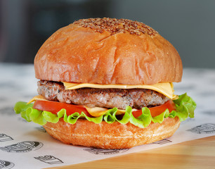 burger, burger, sandwich