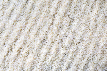 Parboiled rice as background texture