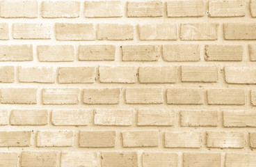 Wall stained old grungy stucco texture background. Brickwork flooring interior rock old pattern clean concrete have grid uneven design stack. Abstract kitchen wallpaper modern cream brick tile.