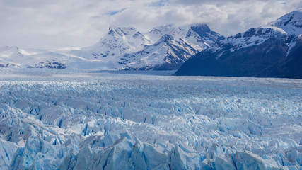 Scenic views of Glaciar Perito Moreno, El Calafate, Argentina