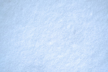 Top view of fresh snow on the ground. For background.