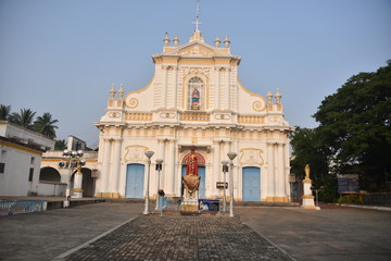 Fototapeta na wymiar Immaculate Conception Cathedral, Pondicherry