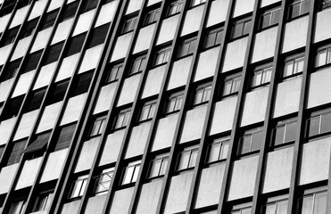 Modern architecture of a building for abstract background
