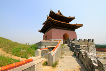 Zhaoxi Mausoleum landscape architecture, China..