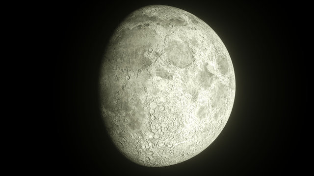 月面イメージCG
