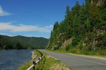 Pictures of summer Altai (Russia).