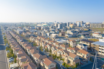 住宅地 空撮
