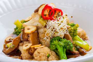 Vegetables in Thai style