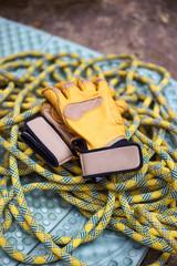 Mountain gear for climbing