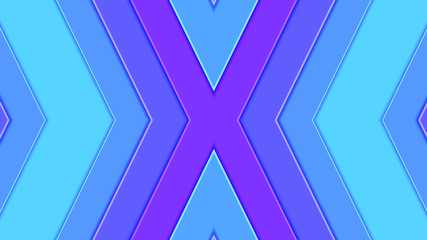 Background in paper style. Of multi-colored details.