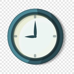 Wall clock icon. Cartoon of wall clock vector icon for web design  