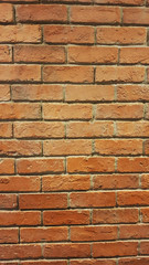 Obraz premium Close up of vintage and old brick wall background