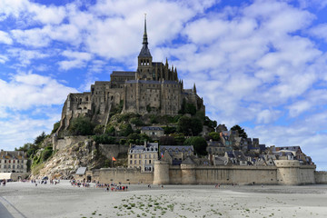 Abtei Mont-Saint-Michel, Le Mont-Saint-Michel, Normandie, Frankreich, Europa