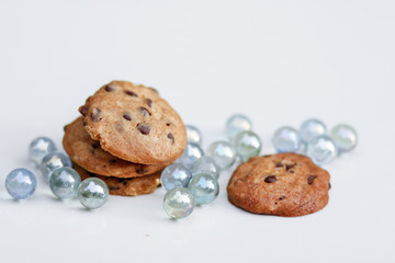 pile of chocolate chip cookies