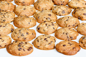 pile of chocolate chip cookies
