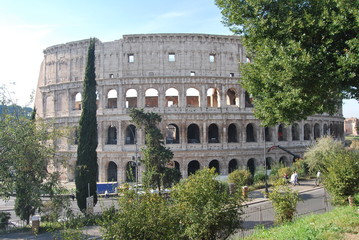 Fototapeta premium Il Colosseo a Roma, Italia
