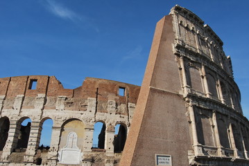 Il Colosseo a Roma, Italia