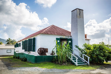 Old sugar farm. Road Town, Tortola, British Virgin Islands
