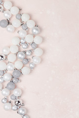 New Year or Christmas decoration background