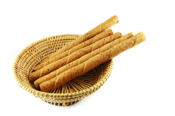 wafer rolls chocolate crispy cream filled wafer sticks