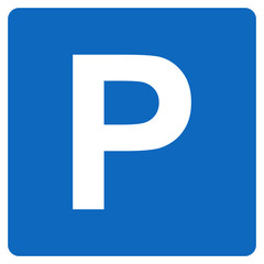 parking sign vector