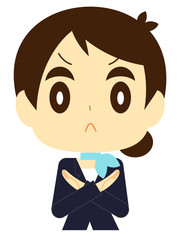 フライトアテンダント（CA・キャビンアテンダント・スチュワーデス・客室乗務員・ビューティーアドバイザー）ポーズセット