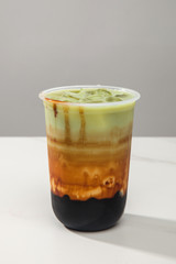 Brown sugar pure milk tea