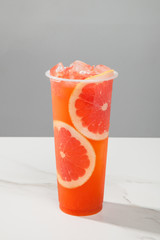 Grapefruit ice tea