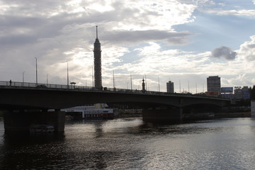 Fototapeta premium General view of the Nile