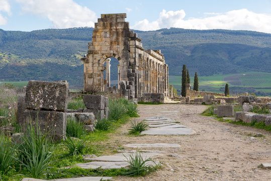 Volubilis in Marokko