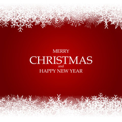 Abstract Holiday New Year and Merry Christmas Background. Vector Illustration