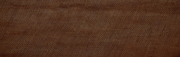 Jutesack Textur aus brauner Baumwolle